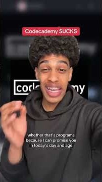 Codecademy SUCKS