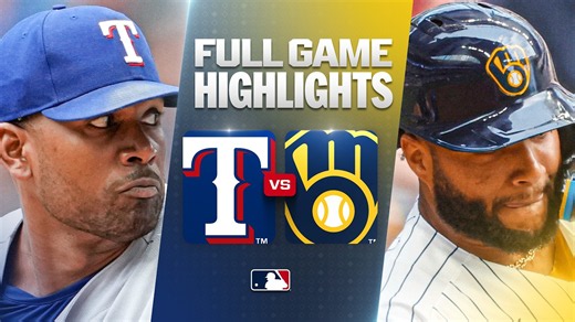 RANGERS vs. BREWERS: Official Full Game Highlights (August 30) | 2026 MLB Season