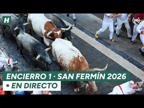 SANFERMINES EN DIRECTO | PRIMER ENCIERRO San Fermín 2026 | El HuffPost