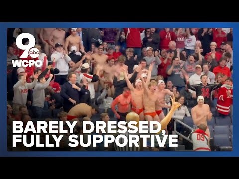 Miami creates unforgettable NCAA Tournament moment with Speedo stunt