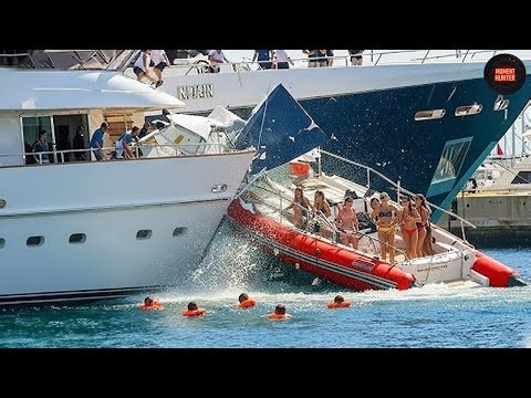 40 Biggest Boat & Ship Collisions and Mistakes Caught On Camera