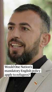 Would One Nation’s mandatory English policy apply to refugees?