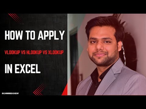 VLOOKUP vs HLOOKUP vs XLOOKUP | Excel Lookup Functions Explained with Examples