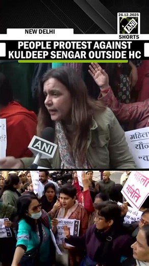 Unnao rape case: Protests erupt outside Delhi high court against Kuldeep Sengar's bail