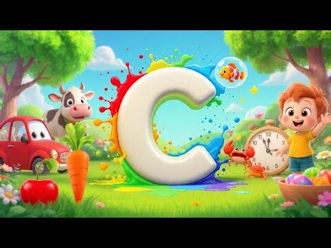Learn Letter C with Fun | Part 3 | Kids Learning Video | Fun Alphabet Song for Kids | #LittleOrange