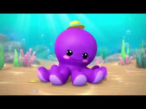 🎶 Sea Animals Song for Kids | Ocean Animals Learning Song 🐠🦀🐬 Fun & Educational!