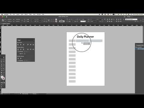 Daily Planner Design in InDesign | Step-by-Step Beginner Tutorial 2026