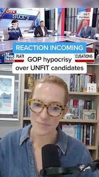 REACTION INCOMING: GOP hypocrisy over UNFIT candidates