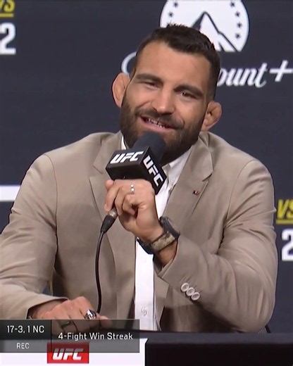 "Don't Blink, It's Going To Be A War" 💥 #ufc329