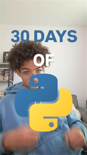 Jordan | Data on Instagram: "Day 1 of 30: Challenging myself to learn Python. 🐍 ​I’m using a free GitHub repository that takes you from absolute zero all the way to building APIs. Today was all about the setup, data types, and understanding the math behind the code (i hate math🥺). ​I’m documenting every step of this roadmap. ​🔗 I put the link to the Challenge Repo and my notes in the Doc in my Bio! ​Follow along to see if I survive Day 2. 🚀 ​#pythondeveloper #codingjourney #learnpython #tech