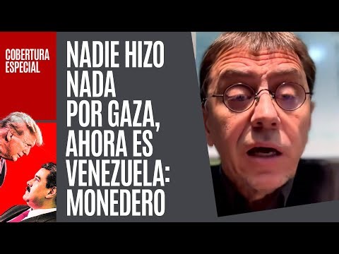 #Entrevista ¬ Nadie hizo nada por Gaza y ahora es Venezuela. ¿Quién sigue?: Monedero