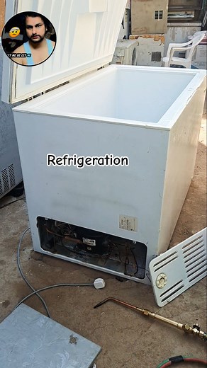 refrigeration R134a compressor change #realvideo #electrical #youtubeshorts #shortvideo