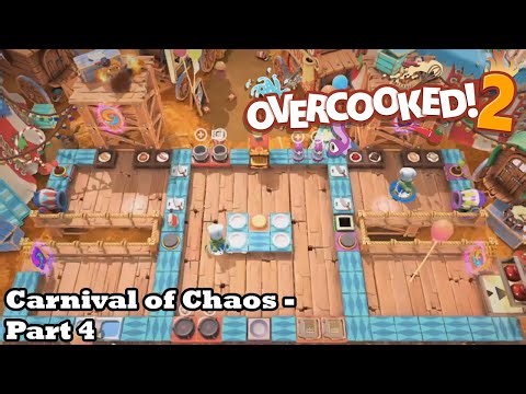 Slim Plays Overcooked! 2: Carnival of Chaos (DLC) - Part 4