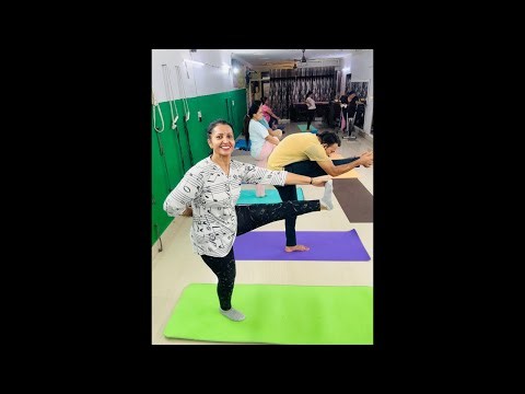 Yoga is not only exercise it’s a science of your body👍Yoga session with Dr. Sandhya