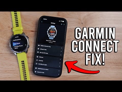 Garmin Connect is Broken! Here's How to Fix It! (Paired Devices Issue)