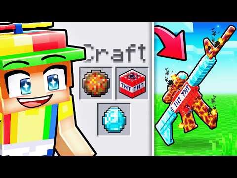 Minecraft But You Craft Guns!