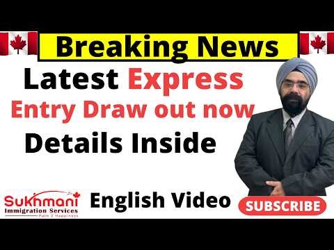 24th Express Entry Draw of 2026|Draw #412|| English Video||Sukhmani Immigration||