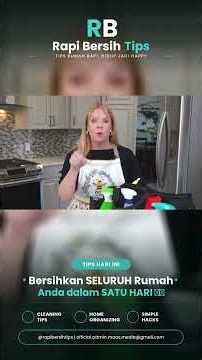Bersihkan SELURUH Rumah Anda dalam SATU HARI 🧽✨ Rutinitas Pembersihan TERBAIK ❤️