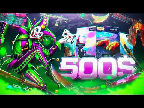 GASTANDO 500$ EN EL MODO JOKER!! 🤡​ (12500$ Keydrop Giveaways)