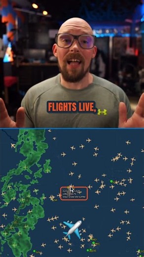 FlightAware: Track Live Flights Around the World #shorts