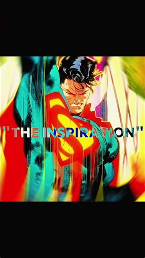 the character and thair inspiration #superman #shorts