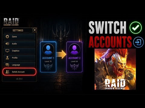 How To Switch Accounts in Raid Shadow Legends