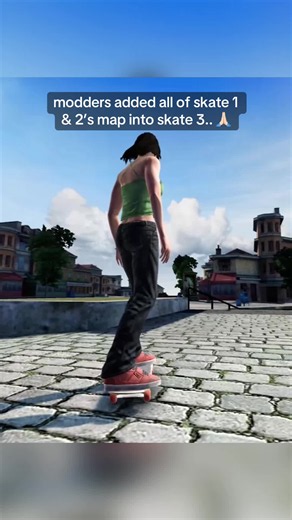 rpcs3 for anyone wondering how to play! (i think this is skate 2s map idek) #easkate #skate3 #skateboarding #fyp