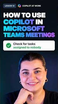 How to Use Copilot in Microsoft Teams Meetings