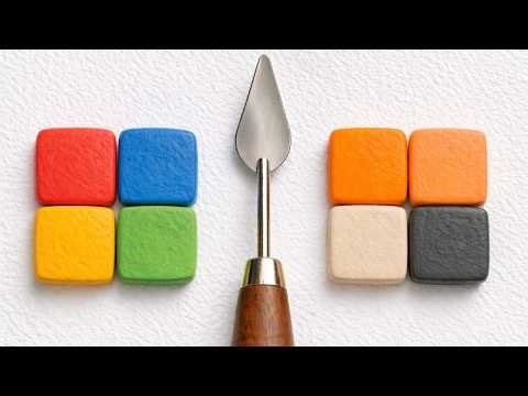 Relaxing Color Mixing LIVE with Clay | Satisfying ASMR Stream – Logos, Flags, Jerseys & Characters