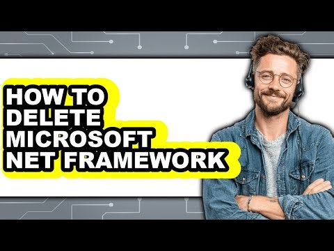How to Delete Microsoft Net Framework (easy Method)