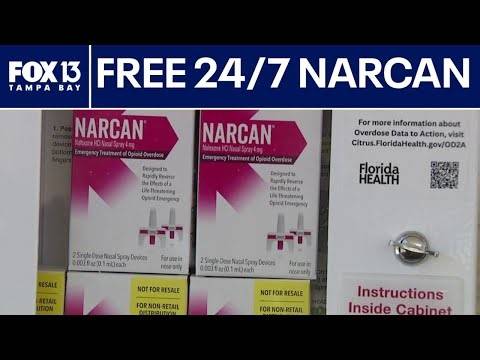 Free Narcan cabinets expanding in Florida as overdose deaths rise
