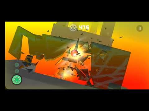 Smash Hit Infinity Run Distance 16550 with a 630-streak