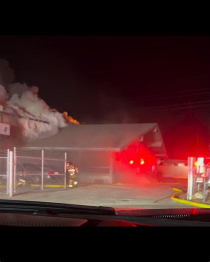 South Davis Metro Fire on Instagram: "At 3:23 this morning, crews were dispatched to a structure fire in the industrial area of West Centerville. On arrival crews encountered a working fire with flames from the roof of a large commercial building. Crews forced entry and controlled the fire with multiple hose lines. The assignment was upgraded to a 2nd alarm with Farmington and Kaysville assisting. Mutual aid response from Salt Lake City and Layton provided station backfill coverage. The building