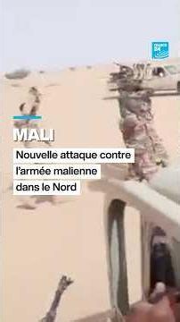 Mali : nouvelle attaque contre l’armée dans le Nord du pays entre Anéfis et Gao • FRANCE 24
