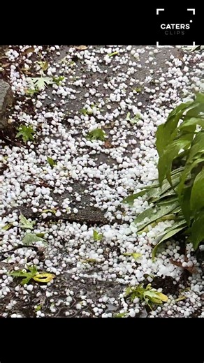 Massive hailstorm slams Michigan in amazing extreme weather moment
