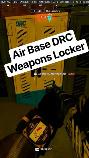 Air Base DRC Weapons Locker | Key Locations | DMZ Progression #dmz #mw4dmz #coddmz #mw4 #cod