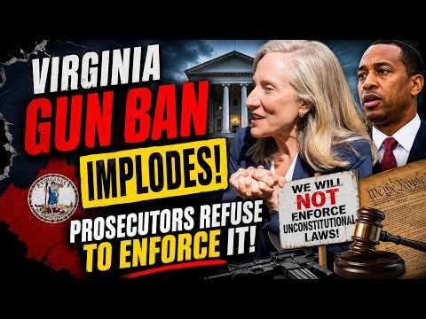 BREAKING: Gun Ban IMPLODES! Prosecutors Refuse To Enforce It - Governor & AG Respond