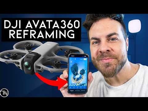 DJI Avata 360 Reframing Tutorial - 360° Schnitt mit der DJI FLY APP