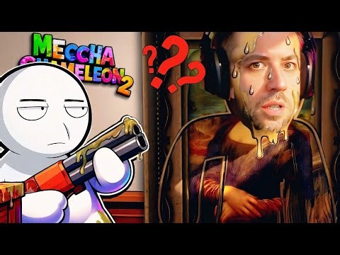 🎨 MECCHA CHAMELEON #2: Intentamos camuflarnos en obras de arte