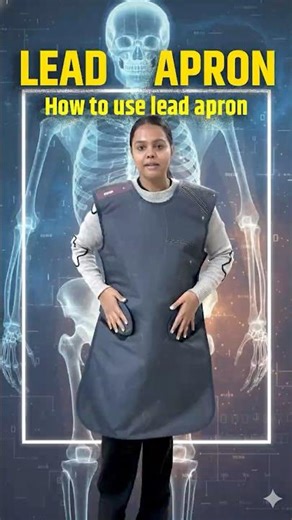 Lead apron for X‑Ray Technician in Hindi #LeadApron
