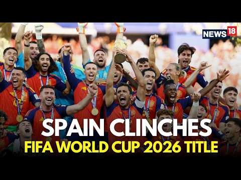 LIVE | Spain Beat Argentina 1-0 to Clinch FIFA World Cup 2026 Title | Rodri Hernández | Trump | N18G