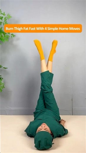 4 Simple Home Leg Exercises to Burn Fat and Create Long Sculpted Thighs