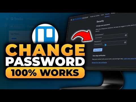 How to Change Password on Trello (100% WORKS) | FAST & EASY | NO Yapping, To The Point!