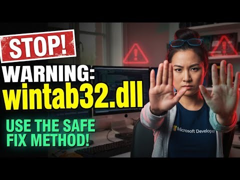 Fix wintab32.dll Tablet!