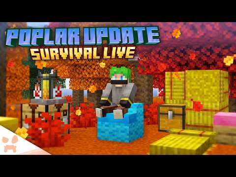Testing The STRAW BED + CUSHION UPDATE In Minecraft Survival