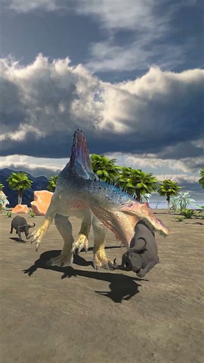 Spinosaurus Comes Face to Face with the Buffalo