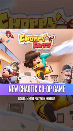 This new chaotic co-op game is a must play with friends! 😂 (Choppy Cuts) Special thanks to the team at @ChoppyCuts_CC for sponsoring this video! Play the game now using the link in my bio. 😳☝🏼 #coopgames #newgame #gamestoplay #choppycuts #steamgames
