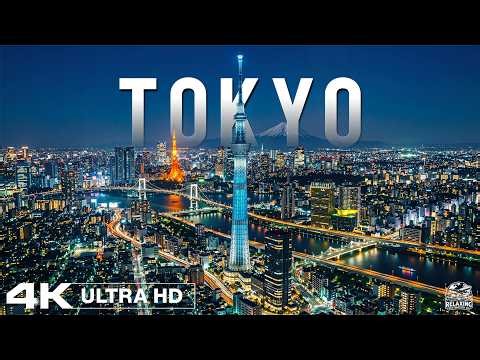 Tokyo 4K 2026 🇯🇵 ✨ Neon Skyline, Shinjuku Nightlife & Futuristic Japan Views | Video 4K UHD