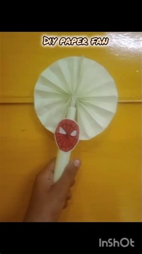 Diy paper fan