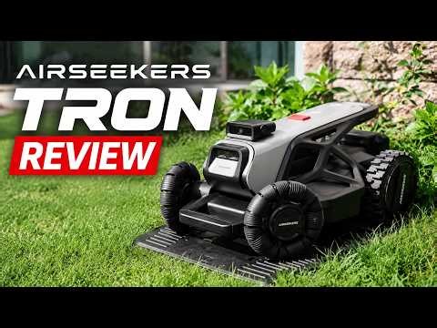 AIRSEEKERS TRON Review – This Robot Mows EVERYTHING!